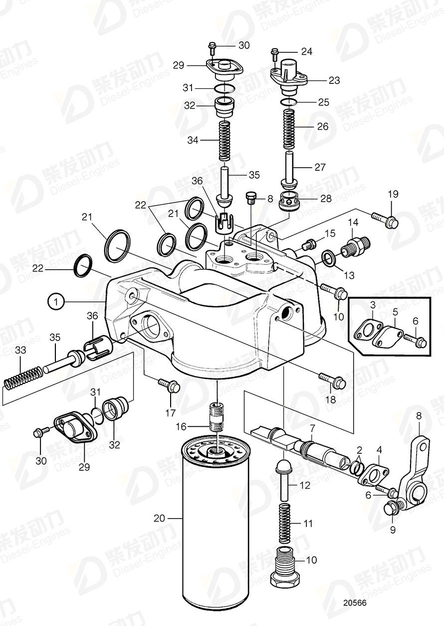 volvo penta Sealing ring 8192187 Drawing volvo penta Sealing ring 8192187 Drawing
